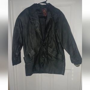 Women's GIII Leather Jacket Size Medium
